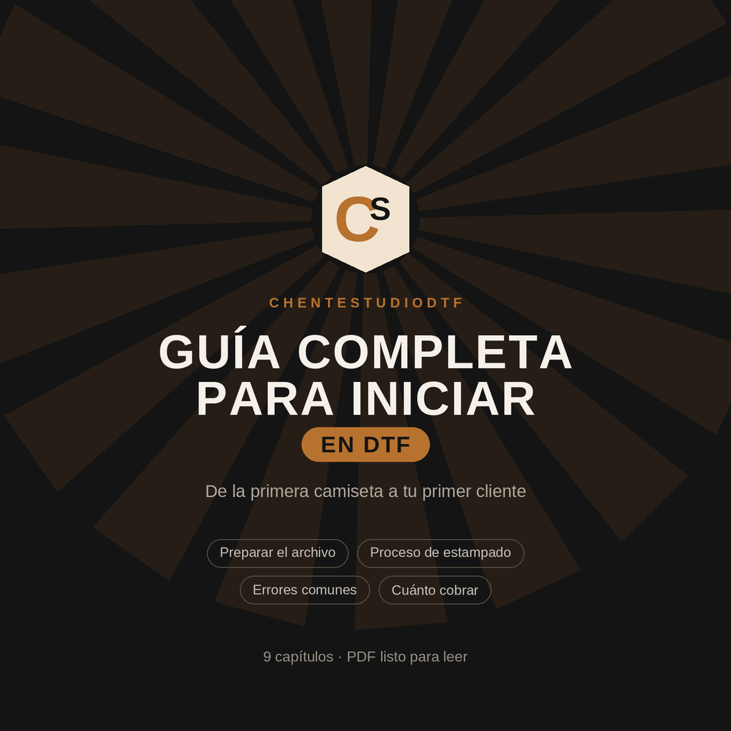 Guía Completa para Iniciar en DTF