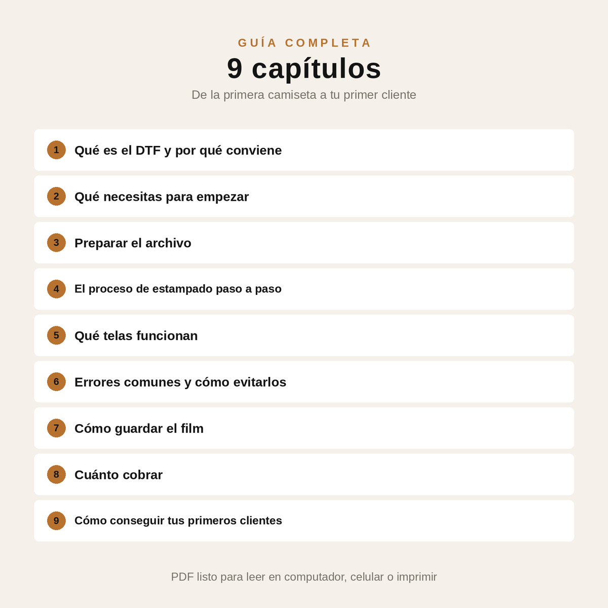 Guía Completa para Iniciar en DTF